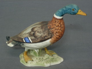 A Goebel figure of a Mallard duck 5"