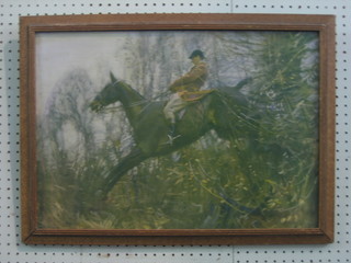 After Sir Alfred Munnings, a coloured print "The Huntsman" 15" x 22"