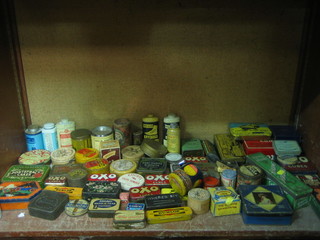 A collection of old various old tins