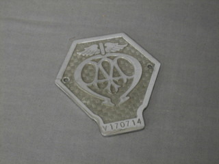 An AA badge for Commercial Vehicles No. V170714