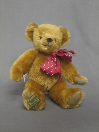 A Harrods Merrythought teddybear 10"