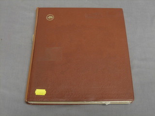 A stock book of various GB stamps