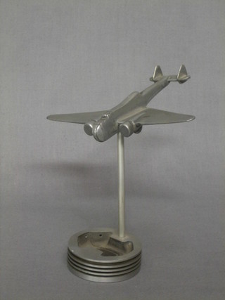 A Birmingham model of a Handley Page Handon, the base formed from a piston head 4"