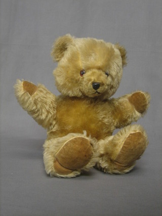 A 20th Century brown plush teddybear 14"