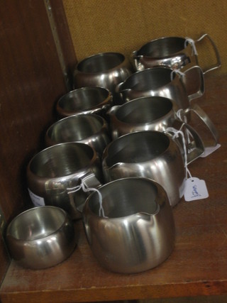5 various Oldhall cream jugs and sugar bowls