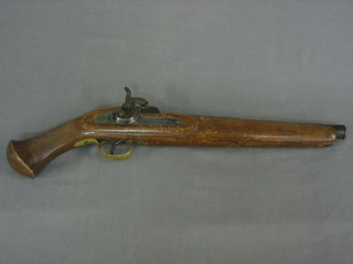 A reproduction percussion pistol with 10" barrel