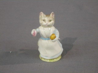 A Beswick Beatrix Potter figure - Tabatha Twitchet, the base with brown mark 1961 3"