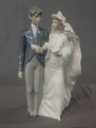 A Nao figure - The Bride and Groom 12"