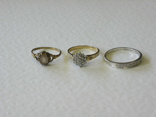 3 various dress rings