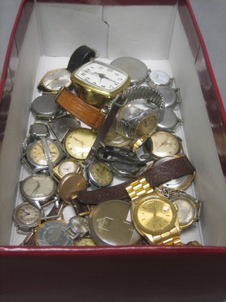 A collection of various wristwatches