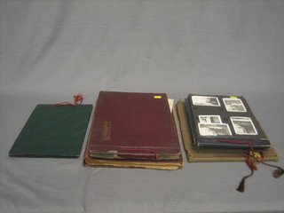 6 old photograph albums