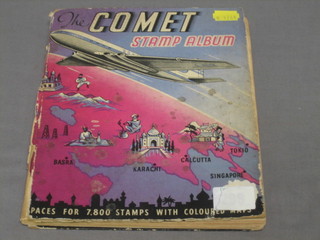 A Comet stamp album