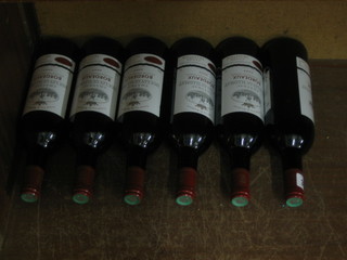 6 bottles of 2007 red wine Chateau Moulin Guillomat Bordeaux