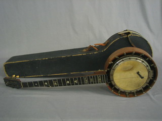 A 4 string banjo