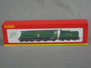 A Hornby OO gauge West Country Class locomotive R2219