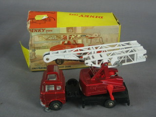 A Dinky 607 Jones Fleetmaster cantilever crane, boxed