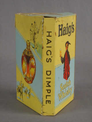 A bottle of Dimple Haig whisky contained in original cardboard box