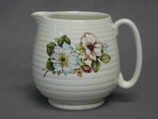 A Beswick Pottery jug with floral decoration, the base marked 2651 5"