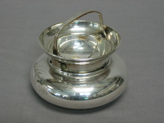 A Mappin & Webb silver plated ashtray