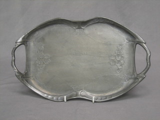 An Art Nouveau twin handled tray marked Holland 1079 12"