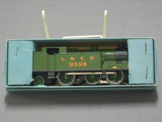 A Hornby Dublo tank engine EDL7 boxed, in LNER livery