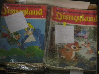 2 bundles of 50 editions of Disneyland 1973-1974