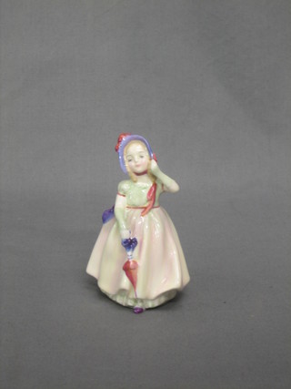 A Royal Doulton figure - Babie HN1679 5"