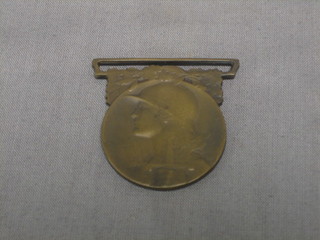 A French medal to commemorate The Great War