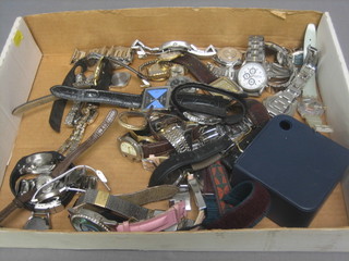 A collection of various wristwatches