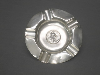 A silver ashtray trophy for the Motorcycling Club - London to Edinburgh Side Car 29 May 1935