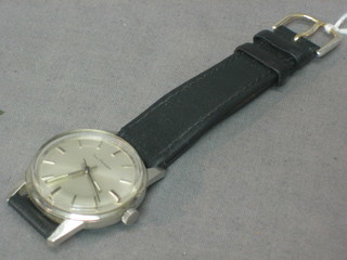 A gentleman's wristwatch contained in a stainless steel case, the dial marked Girrard Perregaux