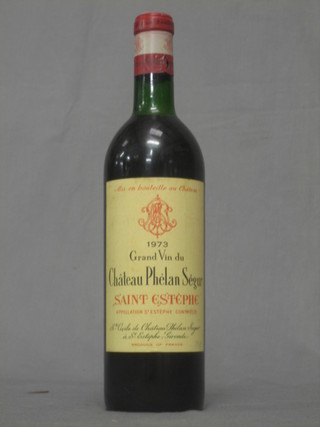 6 bottles of 1973 Grand Vin Du Chateau Phelan Segur Saint Estephe