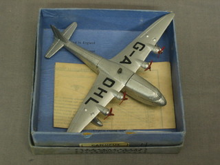 A Dinky model of an Empress Flying Boat, boxed