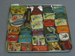 A good collection of various gramophone needle tins
