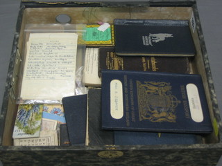 A collection of various diaries, Almanacs etc