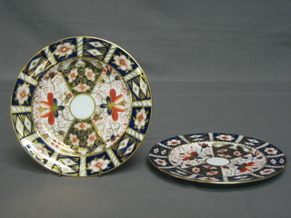 2 19th Century Royal Crown Derby plates 7"