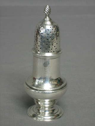 A George II silver sugar sifter, London 1759 4 ozs