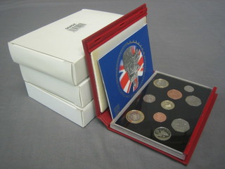 3 proof sets of coins 2004, 2005, 2006