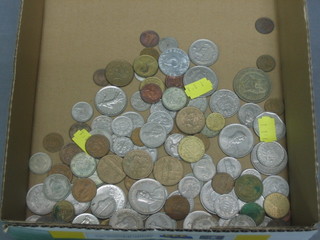 A quantity of various coins