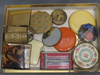 A collection of various compacts