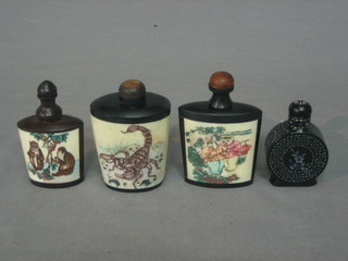 4 reproduction Eastern snuff bottles