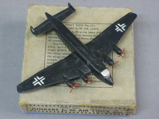 A Dinky model of a Junkers JU 90 No. 62N, boxed