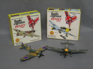 A DUX model Aircraft, boxed together with 5 Funrise miniature aircraft