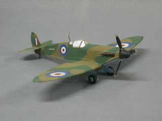 A metal model Spitfire 11"