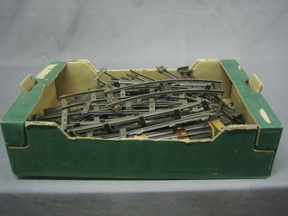A collection of metal rails 1 1/2" gauge