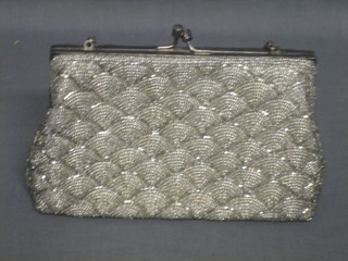 A Hong Kong silver wire lady's evening bag