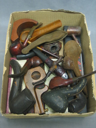 A collection of various pipes etc