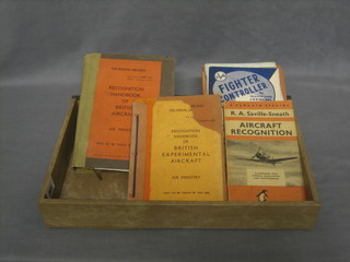 1 volume Air Ministry "Recognition of Air Craft", 1 vol. "Airfield and Enemy Aircraft" and other various books and pamphlets relating to aircraft recognition