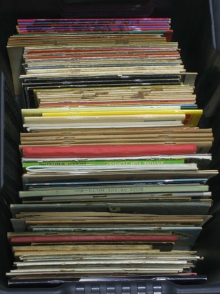 Various Proms programmes and other ephemera etc contained in a grey plastic box