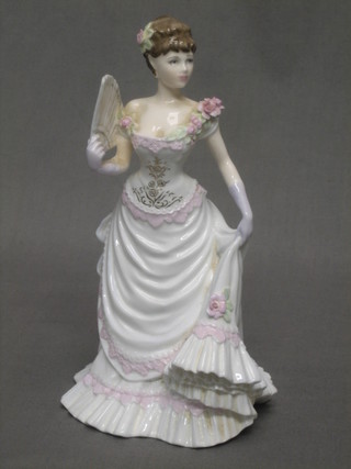 A limited edition Coalport figure - Lily Langtree 8"